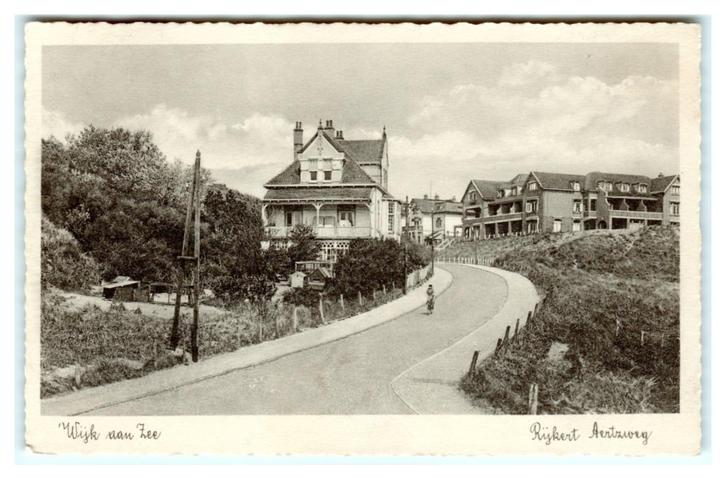 Wijk aan Zee, Rijkert Aertzweg, Verzamelen, Ansichtkaarten | Nederland, Gelopen, Noord-Holland, 1920 tot 1940, Verzenden