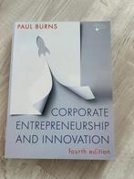 Boek Corporate Entrepreneurship and Innovation, HBO, Paul Burns, Beta, Ophalen