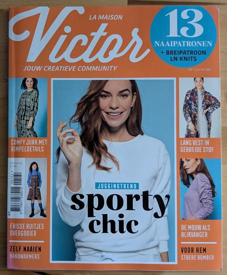 La maison Victor nr 1 jan-feb 2022, Hobby en Vrije tijd, Kledingpatronen, Gebruikt, Vrouw, Overige merken, Ophalen of Verzenden