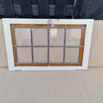 Glas in lood raampje 40x64cm., Antiek en Kunst, Ophalen