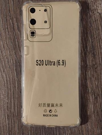Samsung S20 Ultra Hoesje met Stootrand beschikbaar voor biedingen