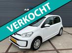 Volkswagen Up! 1.0 BMT move up! 5 DEURS/ BLUETOOTH/ LED VERL, Voorwielaandrijving, Gebruikt, Met garantie (alle), Wit