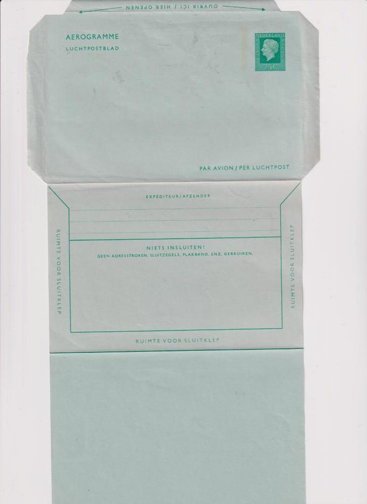 Nederland 1982 Luchtpostbrief Kon. Juliana 90C, Postzegels en Munten, Brieven en Enveloppen | Nederland, Brief, Ophalen of Verzenden