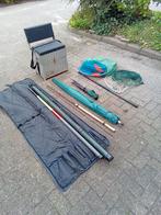 Complete visset - Silver Jumbo zitkist, Watersport en Boten, Ophalen, Gebruikt, Complete set