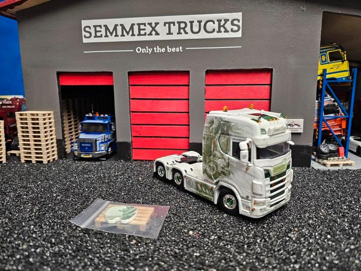 Wsi b keus Jamie key  scania next gen., Hobby en Vrije tijd, Modelauto's | 1:50, Zo goed als nieuw, Bus of Vrachtwagen, Wsi, Ophalen