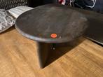 Donkerbruine Bijzettafel Rond 60cm mangohout, Ophalen, Nieuw, Rond