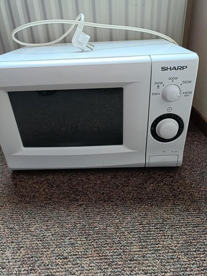 Sharp Magnetron - Gebruikt, Witgoed en Apparatuur, Magnetrons, Gebruikt, Draaiplateau, Ophalen