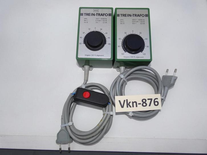 Vk-876 N Spoor Kleine Trafo’s 4AA2810 Siemens 0,6 Amp, Hobby en Vrije tijd, Modeltreinen | N-Spoor, Zo goed als nieuw, Transformator of Voeding