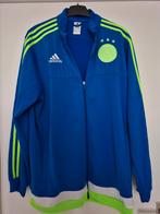Ajax trainingsjas - maat XL, Kleding | Heren, Sportkleding, Ophalen, Blauw, Maat 56/58 (XL), Zo goed als nieuw