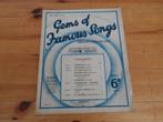 Gems of famous songs, Muziek en Instrumenten, Zang, Gebruikt, Klassiek, Ophalen of Verzenden
