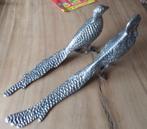 2-grote wild tafel stukken verzilverd., Antiek en Kunst, Ophalen of Verzenden