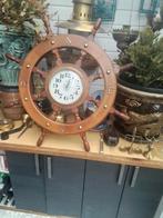 Groot stuurwiel met klok, Ophalen, Gebruikt, Motorboot of Zeilboot