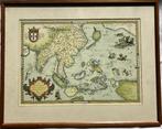 Oude kaart (replica) van Oost-Indië en Zuid-oost Azië, Boeken, Atlassen en Landkaarten, Ophalen of Verzenden, 1800 tot 2000, Nederland