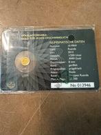 1/200 Oz 999 goud Ruanda, Postzegels en Munten, Edelmetalen en Baren, Ophalen of Verzenden, Goud