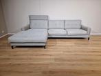 Rolf Benz Hoekbank - Grijs - Stof - Verstelbaar - Design, Huis en Inrichting, Banken | Sofa's en Chaises Longues, 250 tot 300 cm