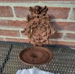 KAARShouder,Engel,Gietijzer,Sconce,muur,Cherubijn,Kaars, Verzamelen, Ophalen of Verzenden, Gebruikt, Overige typen, Christendom | Katholiek