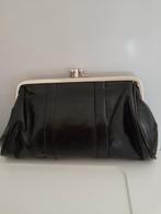 Gevraagd echt lederen dubbele knip portemonnee, Ophalen of Verzenden, Bruin