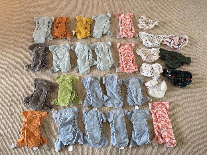 Wasbare luiers maat 1, Kinderen en Baby's, Badjes en Verzorging, Gebruikt, Overige typen, Ophalen