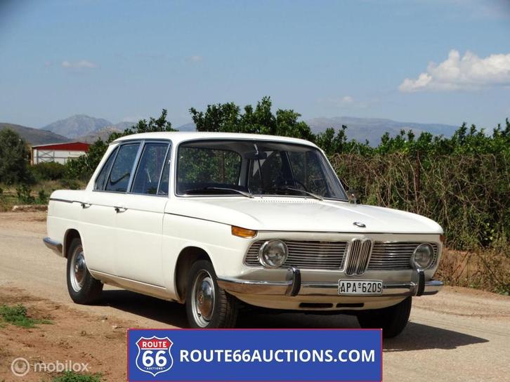 BMW 1500 | 1963 | Route 66 Auctions, Auto's, Oldtimers, Bedrijf, Te koop, BMW, Benzine, Overige carrosserieën, Handgeschakeld