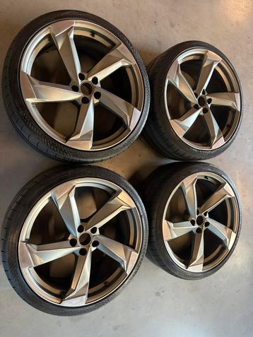 21 inch Audi Rotor velgen, steek 5x112, Vredestein. A6, Q5 beschikbaar voor biedingen