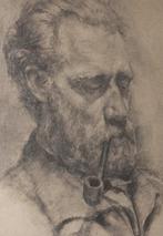 Piet Landkroon - Zelfportret, Ophalen of Verzenden