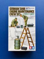 TAMIYA 35180 German Tank Engine Maintenance Crew Set 1/35, Verzenden, Nieuw, 1:35 tot 1:50