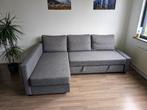 Ikea FRIHETEN Hoekslaapbank met opberger, donkergrijs | Sofa, Overige materialen, 150 cm of meer, Modern, Gebruikt