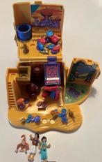 Polly Pocket Disney Aladdin Agrabah marketplace ZGAN, Verzamelen, Disney, Ophalen of Verzenden, Zo goed als nieuw, Beeldje of Figuurtje