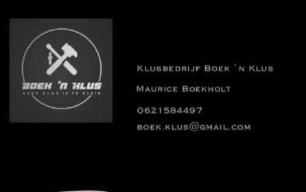 Klusbedrijf Boek 'n Klus, Diensten en Vakmensen, Klussers en Klusbedrijven
