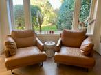 2 mooie Linteloo fauteuils George Leer - in prijs verlaagd, Ophalen, Zo goed als nieuw, 50 tot 75 cm, Leer