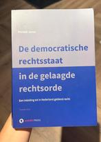 De democratische rechtsstaat in de gelaagde rechtsorde, Ophalen of Verzenden, Beta, Zo goed als nieuw, WO