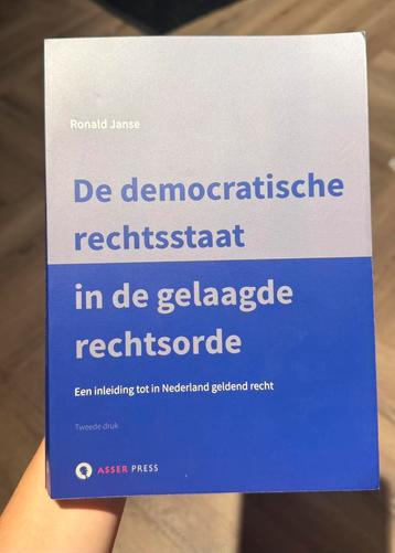 De democratische rechtsstaat in de gelaagde rechtsorde beschikbaar voor biedingen
