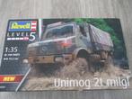 Revell Unimog 2t milgl, Hobby en Vrije tijd, Modelbouw | Auto's en Voertuigen, 1:32 tot 1:50, Revell, Truck, Ophalen of Verzenden