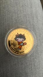 Herdenkingspenning 2008 olympische spelen Beijing, Postzegels en Munten, Ophalen of Verzenden, Overige materialen