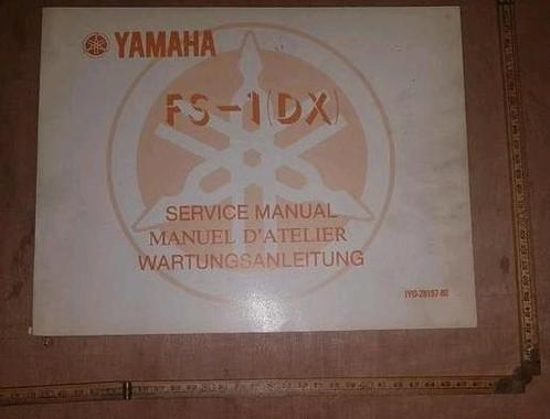 Yamaha Fs-1 werkplaatshandboek, Fietsen en Brommers, Handleidingen en Instructieboekjes, Zo goed als nieuw, Ophalen of Verzenden
