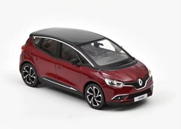 RENAULT SCENIC 2016 ROOD & ZWART SCHAAL 1/43 NOREV 517734 beschikbaar voor biedingen