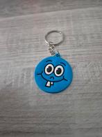 Blauwe smiley sleutelhanger, Ophalen of Verzenden