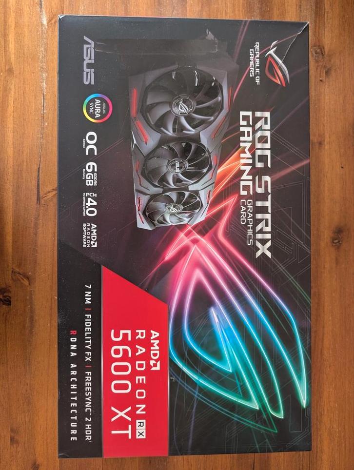 AMD Radeon RX 5600 XT Videokaart, Computers en Software, Videokaarten, Gebruikt, AMD, PCI-Express 4.0, GDDR6, HDMI, DisplayPort