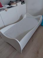 Peuterbed - Wit - Mooie Staat!, Kinderen en Baby's, Babywiegjes en Ledikanten, Ophalen, Zo goed als nieuw, Ledikant