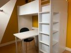 IKEA hoogslaper + bureau (Smastad), Hoogslaper, Zo goed als nieuw, Ophalen
