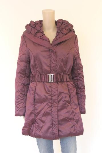 Blue Seven aubergine winterjas maat  42 beschikbaar voor biedingen