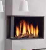 Global gesloten gashaard model Corner 60 (Rechts Open), Ophalen, Gebruikt, Inbouwhaard, Gashaard