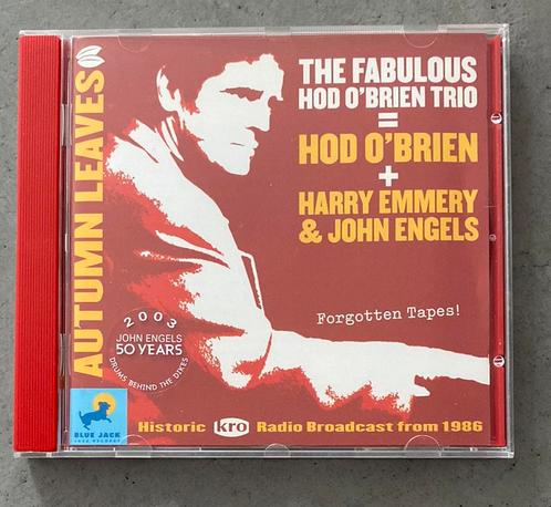 The Fabulous Hod O’Brien Trio - Forgotten tapes, Cd's en Dvd's, Cd's | Jazz en Blues, Zo goed als nieuw, Blues, 1980 tot heden
