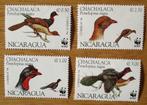 Nicaragua, WWF serie Berggoean, Verzenden, Postfris, Dier of Natuur
