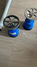 Gas tankje klein met brander 2 stuks, Ophalen, Zo goed als nieuw
