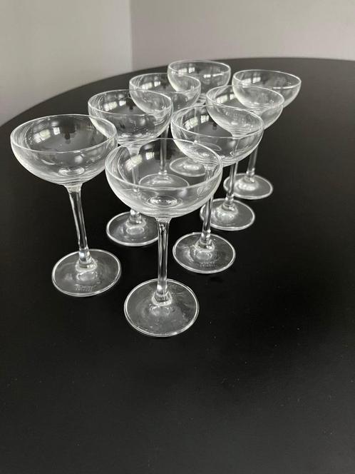 Likeurglas 8x | Likeurglazen | Kristal | Kristallen | Glazen, Verzamelen, Glas en Borrelglaasjes, Zo goed als nieuw, Borrel- of Shotglas