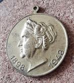 penning Koningin Wilhelmina (lot 18), Postzegels en Munten, Penningen en Medailles, Ophalen of Verzenden, Overige materialen, Nederland