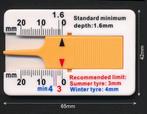 Profielmeter (auto)banden / Tyre Tread Depth Gauge (nieuw), Verzenden, Nieuw