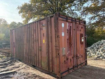Gebruikte Zeecontainer 20ft te Koop beschikbaar voor biedingen