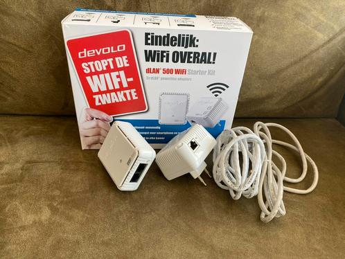 Devolo dLAN 500 WiFi, Computers en Software, Netwerk switches, Zo goed als nieuw, Ophalen of Verzenden